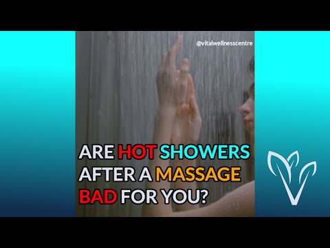 Can I Shower After Massage