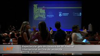 Espectacular gala de Clausura del Festival de Cine de Lanzarote