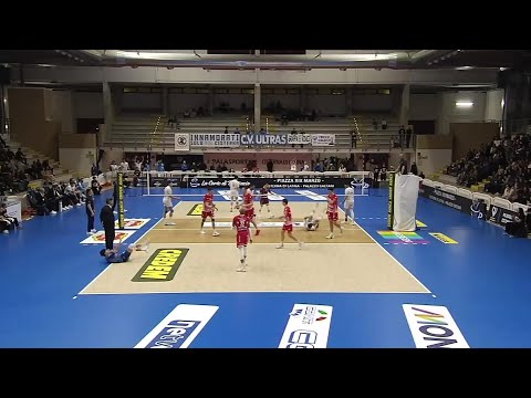 Cisterna Volley vs. Gas Sales Bluenergy Piacenza - Superlega Credem Banca VBTV Match Highlights