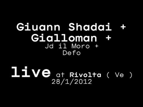 GIUANN SHADAI + GIALLOMAN Feat. Jd + Defo LIVE_Robots (Jamrock vrs.)