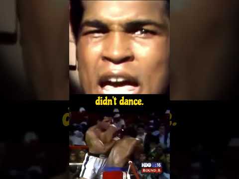 Muhammad Ali tells how he use the rope-a-dope on George Foreman