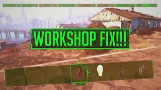 Fallout 4 - How To FIX Missing Structures In Building Mode