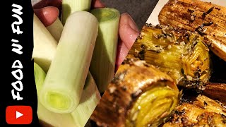 preview picture of video 'BAKED LEEKS with THYME | The taste of gourmet | Absolute MUST TRY | Food N' Fun'