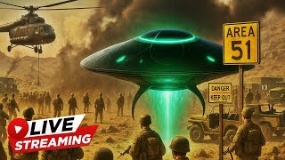 🔴 LIVE: Unbekanntes Objekt in Area 51 abgestürzt | UFO Bergungs-Video aufgetaucht | Community Chat