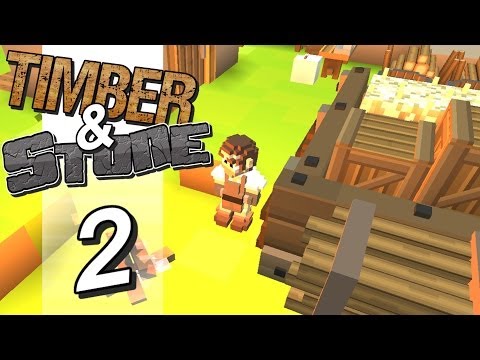 Timber And Stone:Episode 2-New Colony! #Minecraft