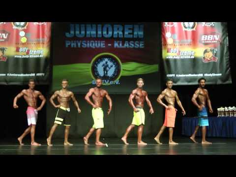 Junioren Mens Physique  -178cm   TOP6