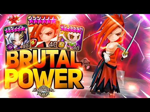 +100 Pts with UNUSUAL JUN CLEAVE | Summoners War