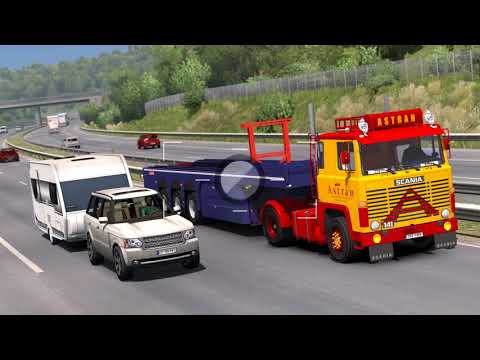 ETS2 Scania 141 Clermont-Ferrand - Geneve