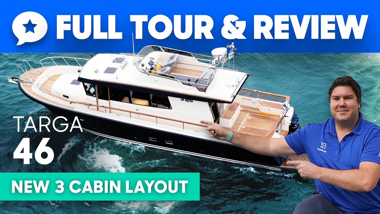 NEW Botnia Targa 46 (3 Cabin) Yacht Tour & Review
