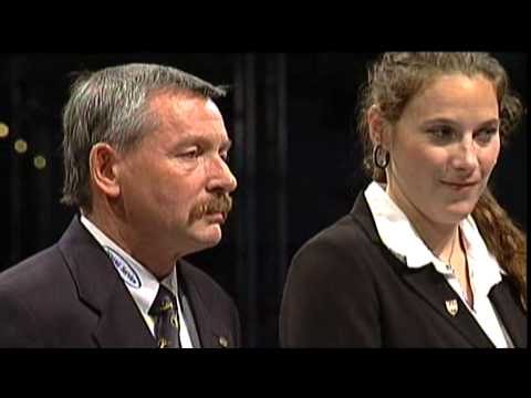 ECH 2010 Leipzig Women's Epee Team Final Welcome Ceremony