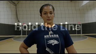 Hold the Line: College Volleyball Team Captain Stands Firm Against Male Opponent