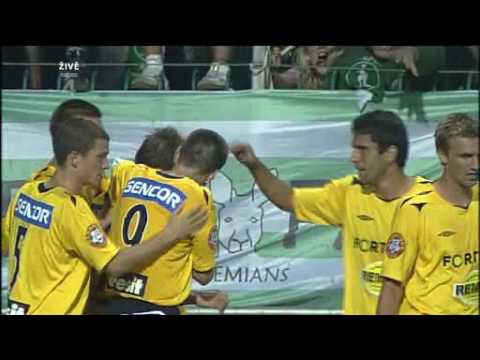 Mladá Boleslav  - Bohemians1905  29.08.09  gol  na  0-1