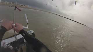 preview picture of video 'kite session du 15 février 2014  Chatelaillon Plage'