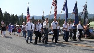 preview picture of video '2013 Huckleberry Festival Parade - Trout Creek, Montana MT'