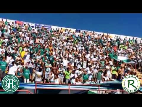 [RAÇA TV] Torcida do Guarani cantando - GUARANI x Mogi Mirim