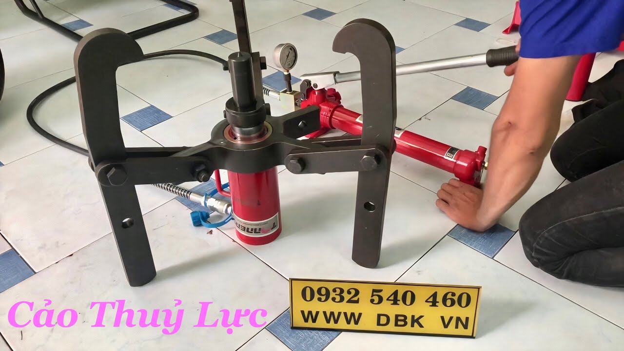 Video Cảo thủy lực 20 tấn TONNERS DPUL-20 - Cảo thủy lực 20 tấn TONNERS DPUL-20