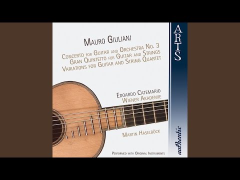 Concerto For Guitar "Terzina" And Orchestra No. 3 In F Major Op. 70: I. Allegro Moderato (Giuliani)