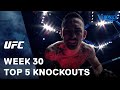 Week 30: Top 5 knockouts