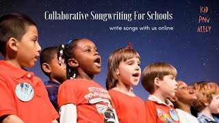 Virtual Songwriting Workshops for Schools--Kid Pan Alley