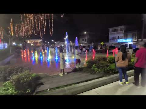 Alumbrado plazoleta Miranda cauca 