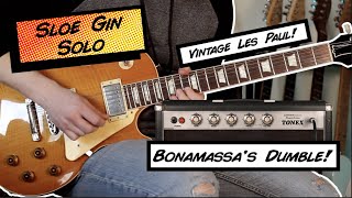 Video thumbnail for Joe Bonamassa's DUMBLE and a vintage Les Paul, TONE HEAVEN, Sloe Gin Solo - IK Multimedia TONEX demo by Dom Hawthorn