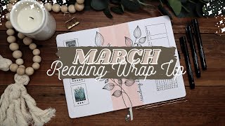 March Reading Wrap Up / Reading Journal / Book Journal / Journal with Me/ Book Wrap Up / Book Review
