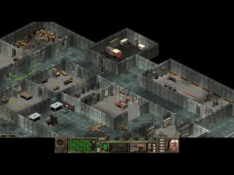 Fallout Tactics : Mission 5 (Preoria), tough guy, insane, solo, no drugs