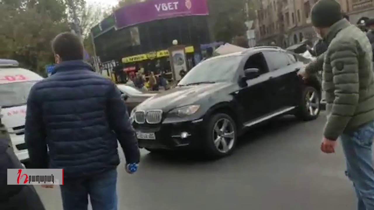 Լարված իրավիճակ` Բաղրամյան պողոտայում