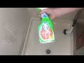 How I Use Scrubbing Bubbles Grime Fighter W Demo On Shower Door And Floor