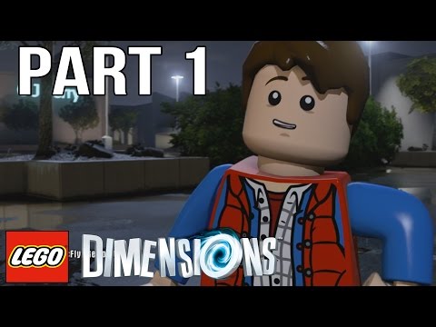 LEGO Back to the Future Walkthrough Part 1 - LEGO Dimensions Back to the Future Level Pack