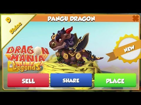 Divine PANGU DRAGON Hatching! + BOSS BATTLE With Divine Dragons! - DML #803
