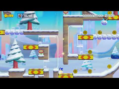 full automatic level.. dont move by unäD 🍄 Super Mario Maker 2 #anl