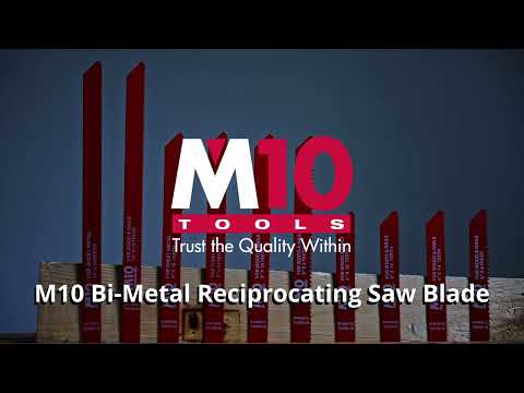 M10 Bi-Metal Reciprocating Saw Blade
