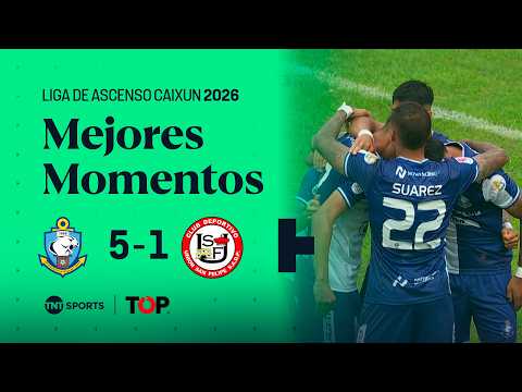 Compacto TOP | ⚪🔵 Dep. Antofagasta 5 - 1 ⚪🔴 U. San Felipe | Liga de Ascenso Caixun 2026 - Fecha 18