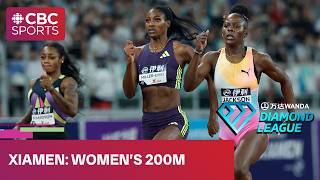 Women’s 200m with USA's Sha'Carri Richardson at Xiamen Diamond League