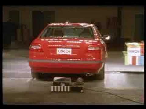 Volvo S40 crash test II.