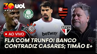 FLAMENGO TEM TRUNFO POR PAQUETÁ! IMPEACHMENT NO SÃO PAULO? CORINTHIANS ELIMINADO! PALMEIRAS: ARIAS?
