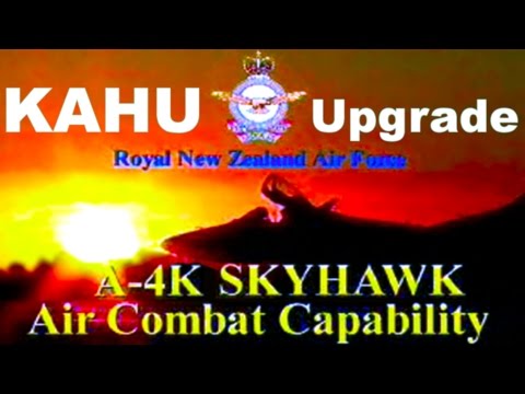 A-4K KAHU RNZAF Skyhawk Aircraft 1989 Upgrade 34m 46s