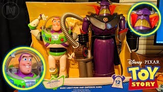 Toy Story Black Friday Buzz Lightyear & Evil Emperor Zurg Life Sized Talking Figures Two Pack Review