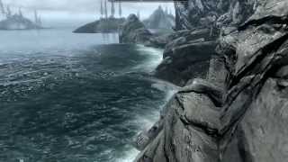 Skyrim реалистичная вода прикол