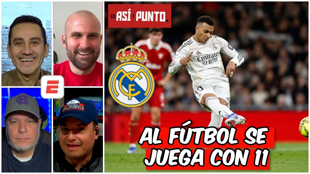 REAL MADRID de XABI ALONSO NO puede VIVIR de KYLIAN MBAPPÉ si quiere GANAR LALIGA | Es Así y Punto