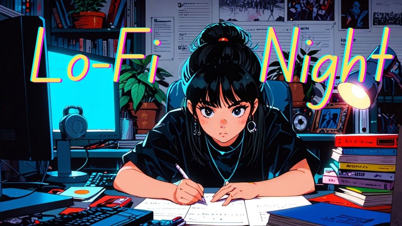 Night  Lo-Fi  🎧  Relaxing Pop Beats for Downtime