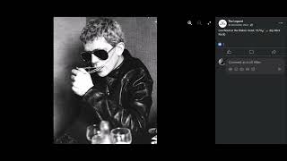 LOU REED ++ &quot;NY Stars&quot; ++ 1974 Felt Forum