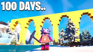 I Spent 100 Days On This Build In Lego Fortnite...