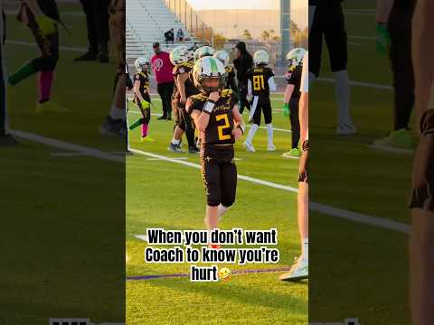 No🤣 #football #micdup #tackle #qb #youthfootball #tacklefootball #10u