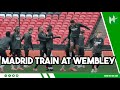 Bellingham reacts to CRAZY Vinicius skill as Real Madrid enjoy training at Wembley