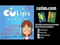 Culips ESL Podcast: Catch word #110 - to go out on ...