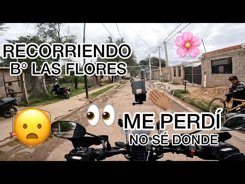 😦 PASÉ POR BARRIO LAS FLORES… Y TERMINÉ PERDIDO EN OTRO BARRIO | MOTOVLOG 🏍️💨