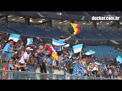 "Grêmio 1 x 0 Cruzeiro - Gauchão 2015 - Bairro da Azenha/Tricolor de POA/Jambão" Barra: Geral do Grêmio • Club: Grêmio