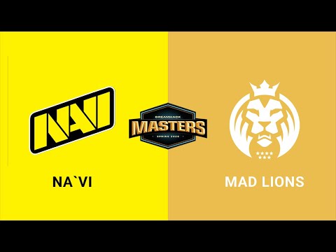 NAVI vs MAD Lions - Mirage - Lower Bracket - Europe - DreamHack Masters Spring 2020